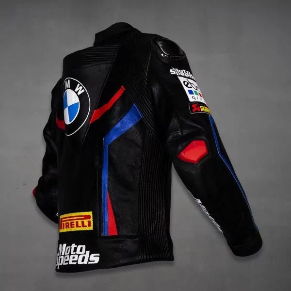 BMW Black Leather Jacket | Tom Sykes Style The Leather Syndicate