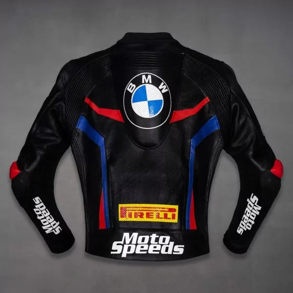 BMW Black Leather Jacket | Tom Sykes Style The Leather Syndicate