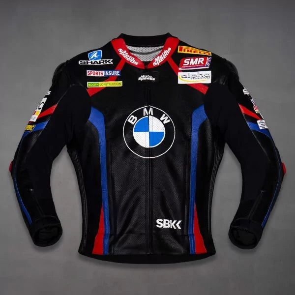 BMW Black Leather Jacket | Tom Sykes Style The Leather Syndicate