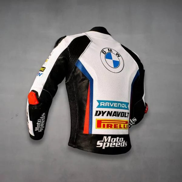 BMW Racer Jacket - Scott Redding SBK  - Official Style The Leather Syndicate