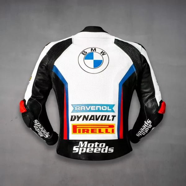 BMW Racer Jacket - Scott Redding SBK  - Official Style The Leather Syndicate