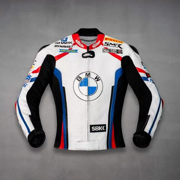 BMW Racer Jacket - Scott Redding SBK  - Official Style The Leather Syndicate