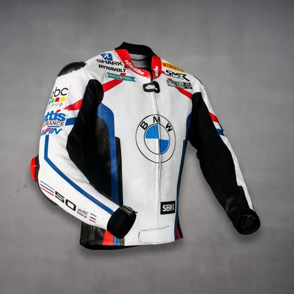 BMW Racer Jacket - Scott Redding SBK  - Official Style The Leather Syndicate
