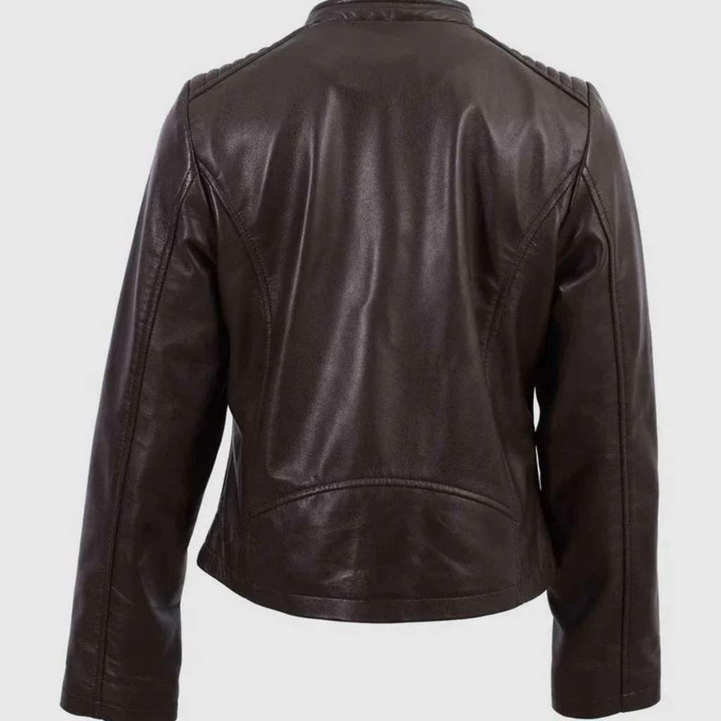 Classic Brown Leather Jacket for  Women | Timeless Style The Leather Syndicate