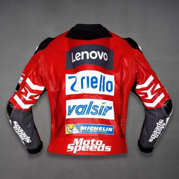 Ducati Motorbike Jacket Dovizioso  | Official Style & Protection The Leather Syndicate