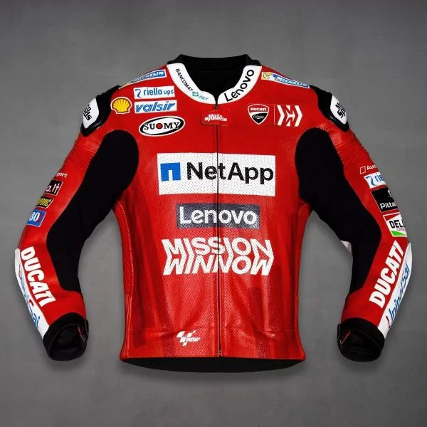 Ducati Motorbike Jacket Dovizioso  | Official Style & Protection The Leather Syndicate