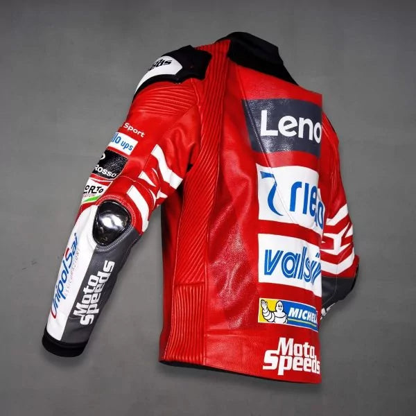 Ducati Motorbike Jacket Dovizioso  | Official Style & Protection The Leather Syndicate