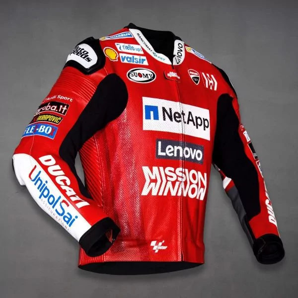 Ducati Motorbike Jacket Dovizioso  | Official Style & Protection The Leather Syndicate