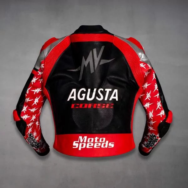 MV Agusta Motorcycle Jacket | Official Style Rider Gear The Leather Syndicate