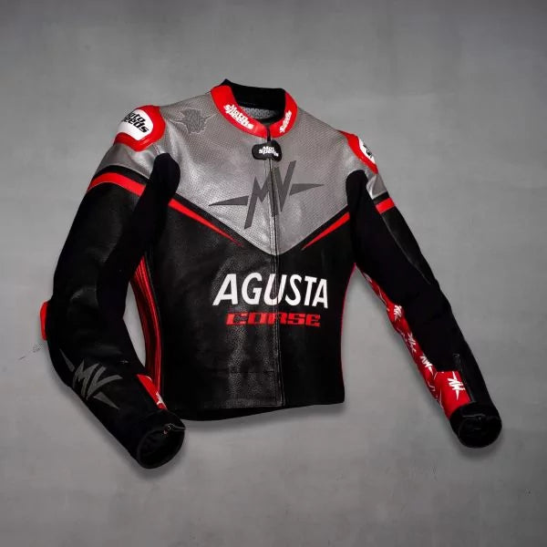 MV Agusta Motorcycle Jacket | Official Style Rider Gear The Leather Syndicate