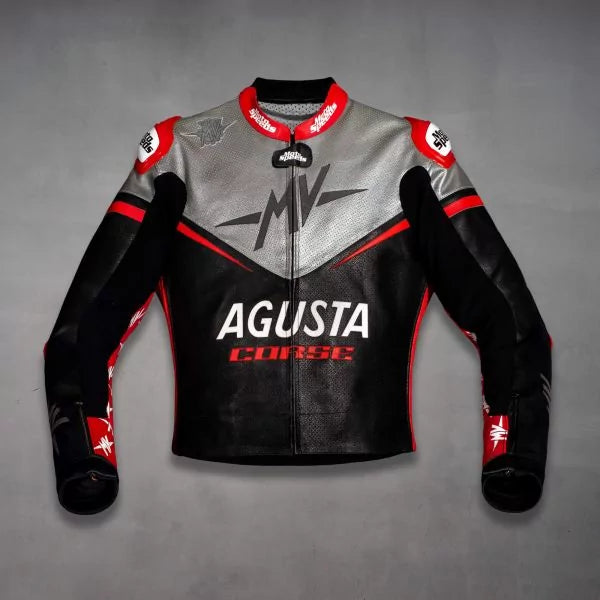 MV Agusta Motorcycle Jacket | Official Style Rider Gear The Leather Syndicate