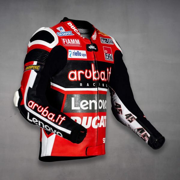 Scott Redding Ducati WSBK  Jacket | Official Style Motorcycle Gear The Leather Syndicate