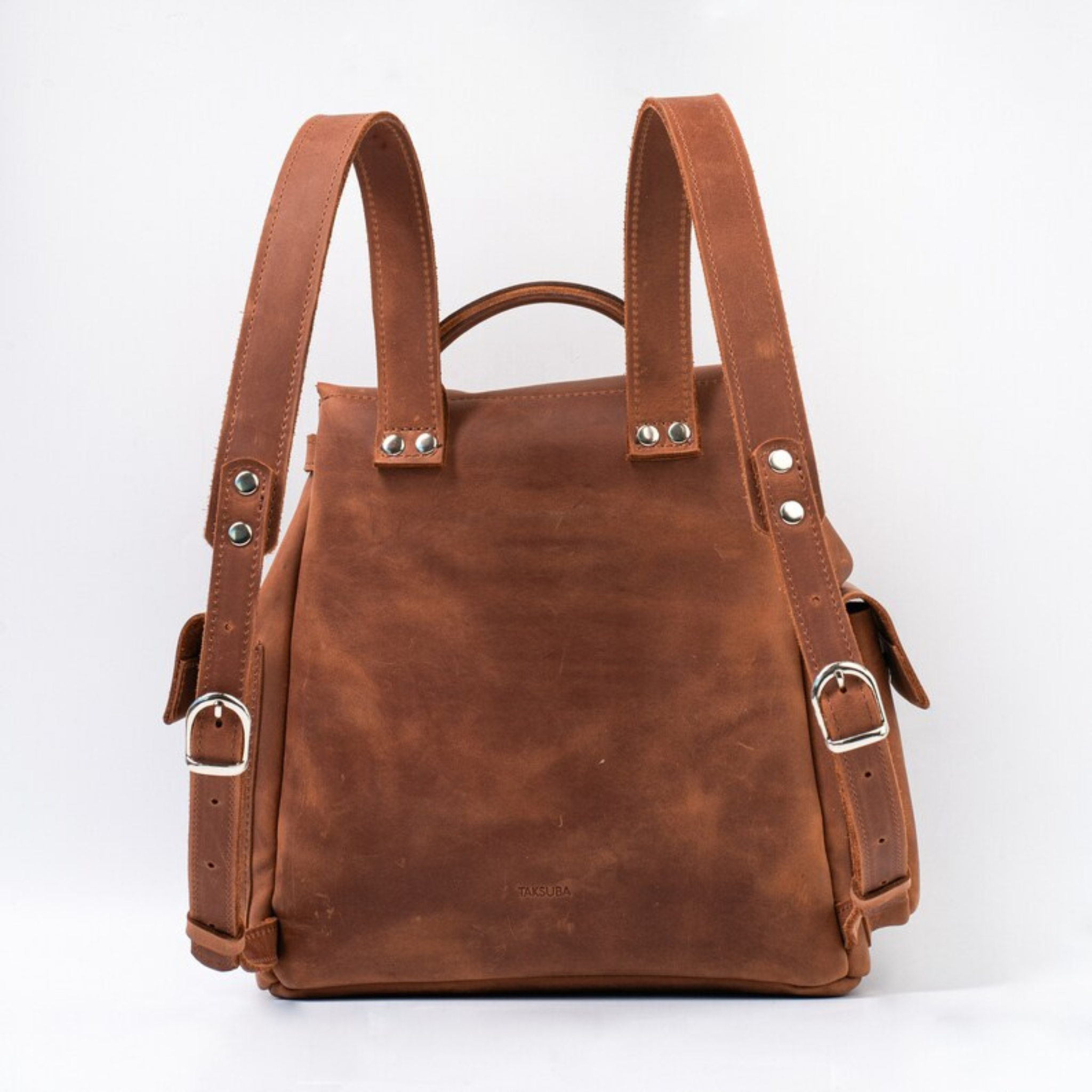 Handmade Top Grain  Sheepskin Leather Backpack – Compact Everyday Travel Bag