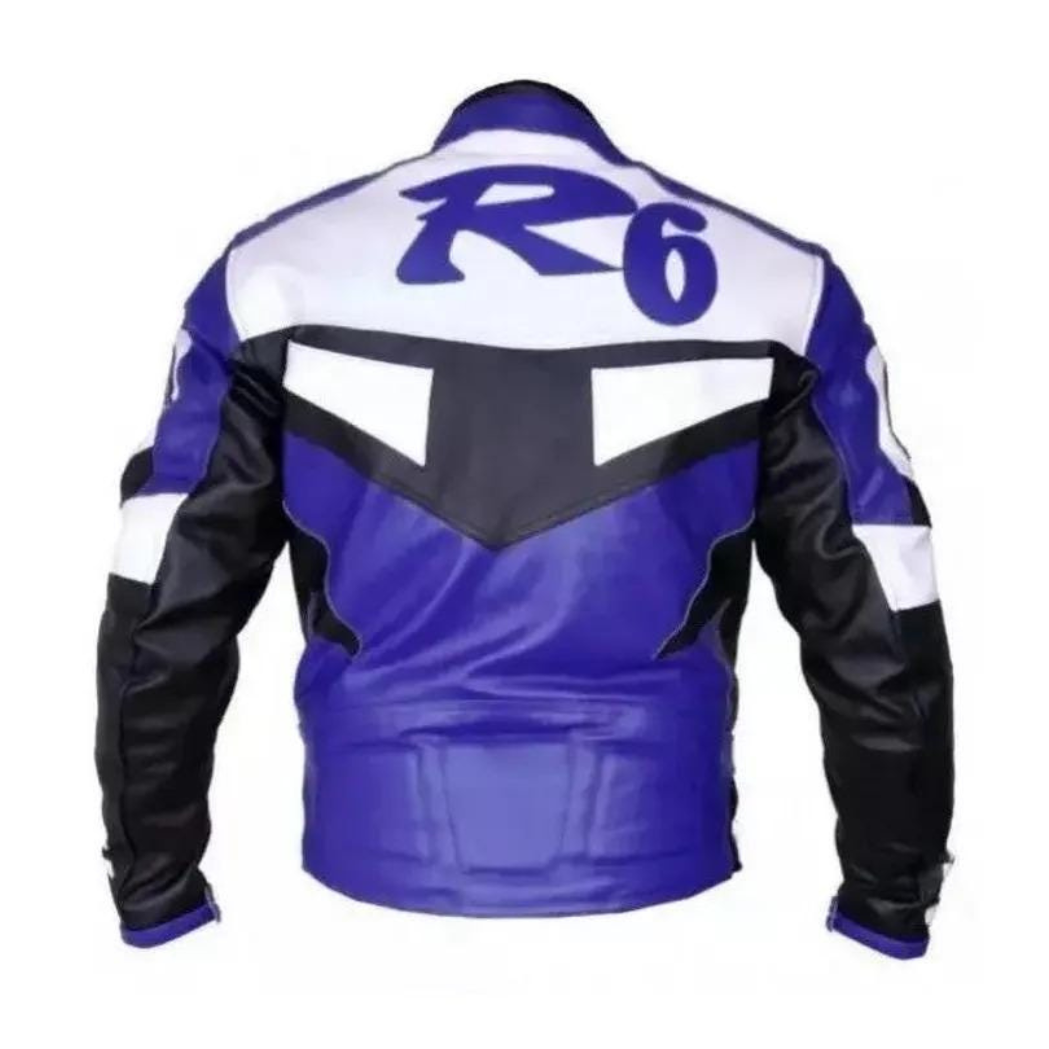 R6 Inspired Motorcycle Leather Racing Jacket for Men – Premium Cowhide Leather