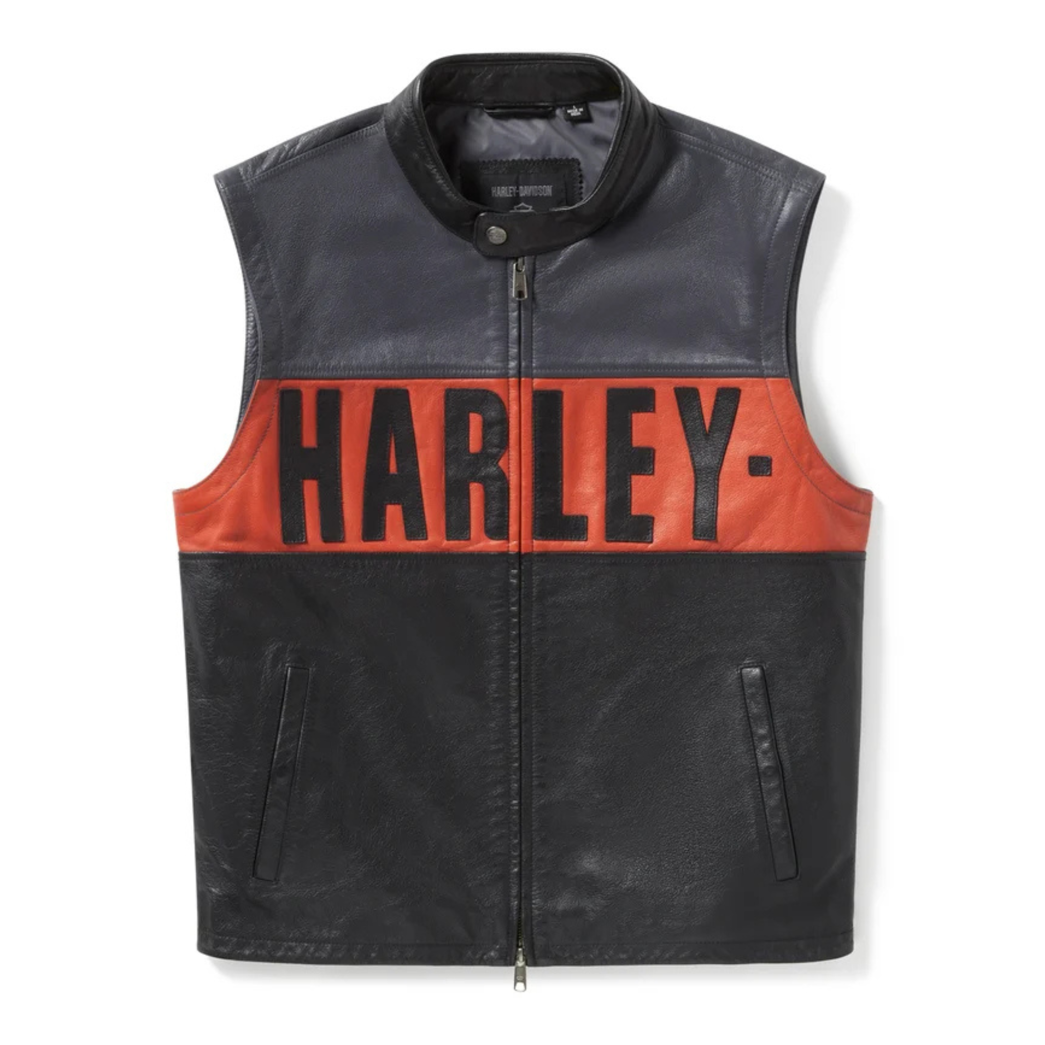 Men’s Convertible Cowhide Leather Biker Jacket – Zip-Off Sleeves Vest | Harley-Inspired Vintage Riding Gear The Leather Syndicate