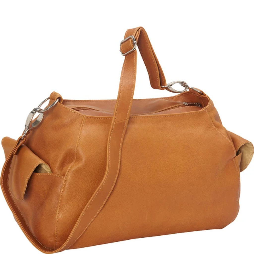 Women's Full-Grain Cowhide Leather Hobo Bag – Shoulder & Crossbody