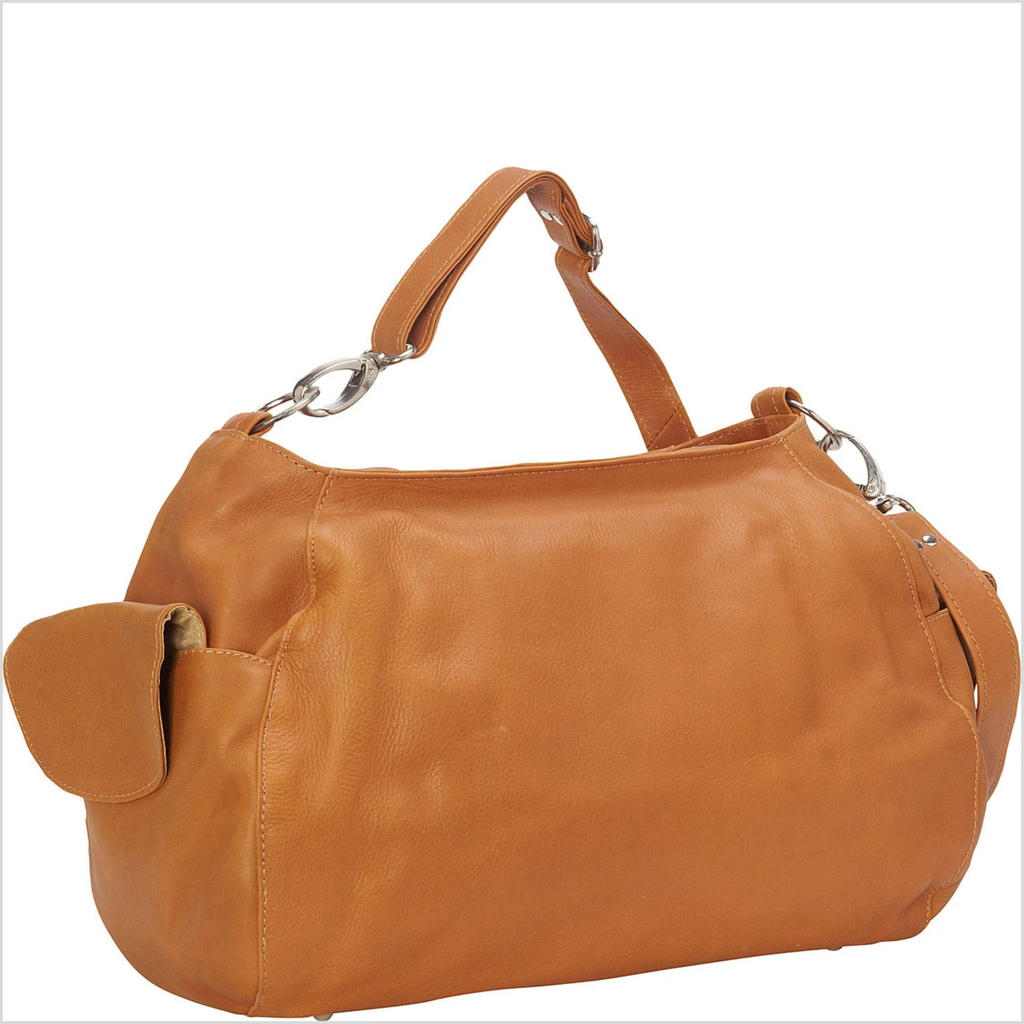 Women's Full-Grain Cowhide Leather Hobo Bag – Shoulder & Crossbody