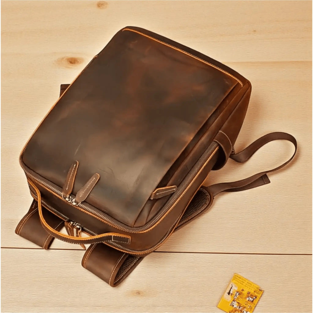 Handmade Genuine Leather Backpack