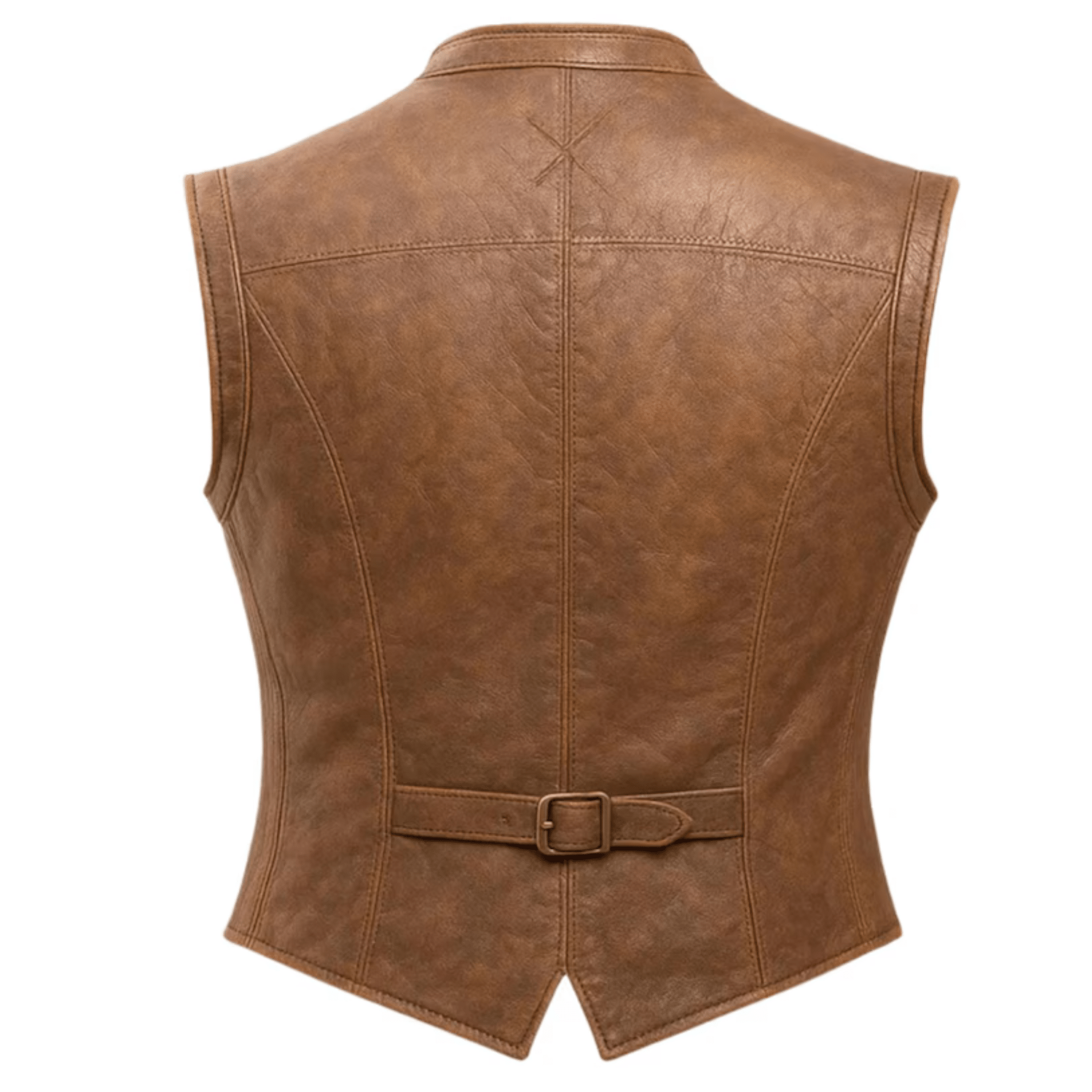 Steampunk Pirate Leather Vest – Captain Inspired Cosplay Waistcoat - The Leather Syndicate
